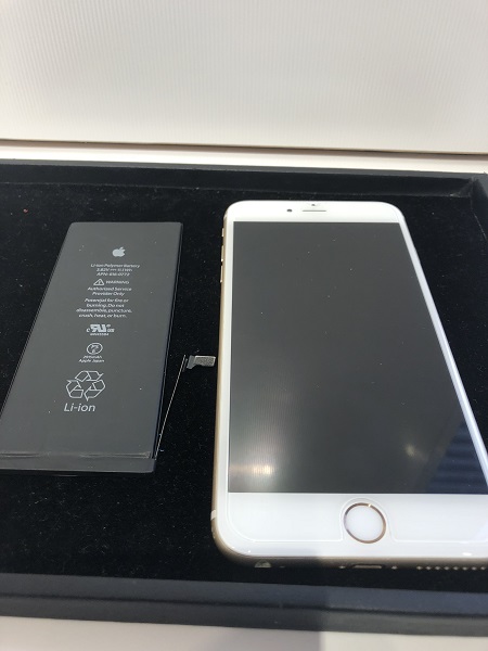 iPhone6Ｐｌｕｓ　バッテリー交換