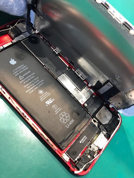 iPhone7　～スキー場にて水没～無事に復旧成功となりました！！