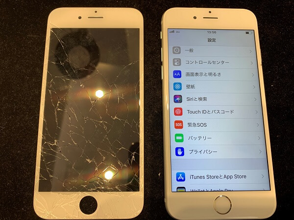 iPhone6の画面修理を行いました！！