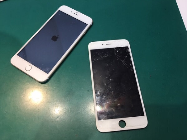 ～iPhone6 Plus　画面割れ～　西宮、尼崎、宝塚、芦屋、神戸東灘区でiPhone修理をお考えなら、ぜひsmart365西宮本店へ