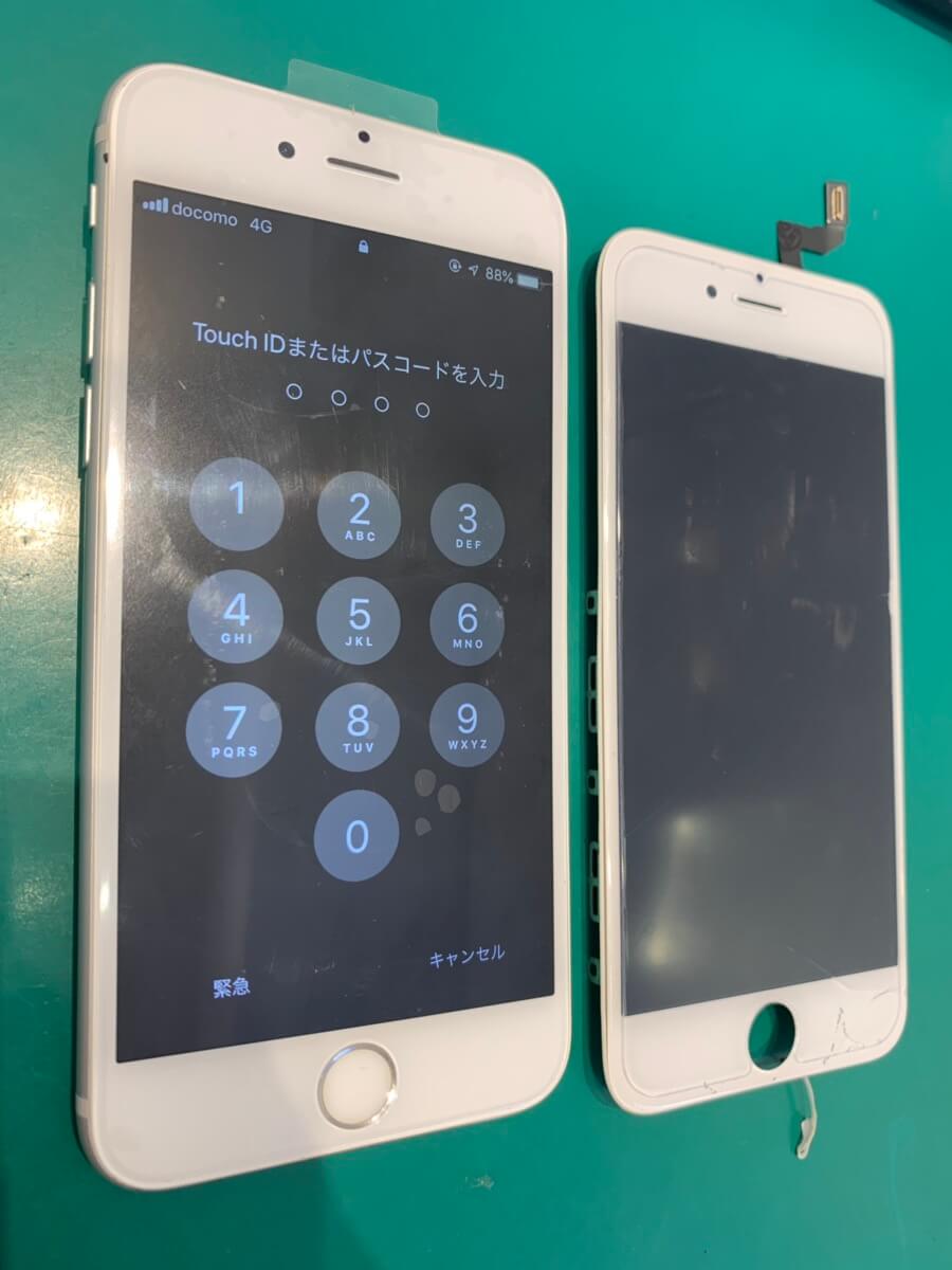 ～iPhone修理速報～ iPhone6s画面割れ修理（奈良/香芝/五位堂/広陵町エリアのiPhone修理専門店）