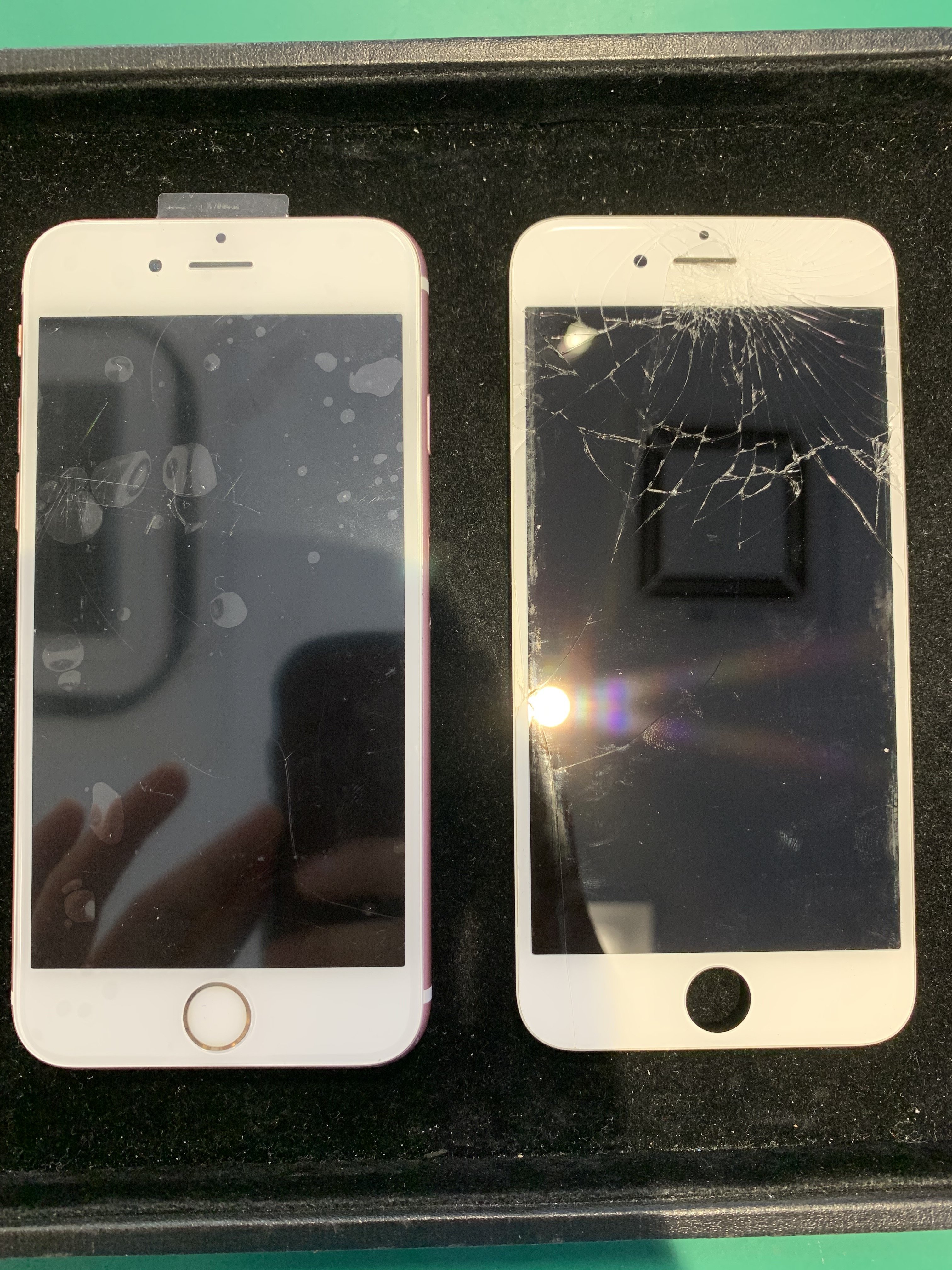 iPhone　割れた時　どうするか？？　→　☆iPhoneの修理・メンテナンスは是非、iPhone修理・買取専門店smart365岡場店へ☆