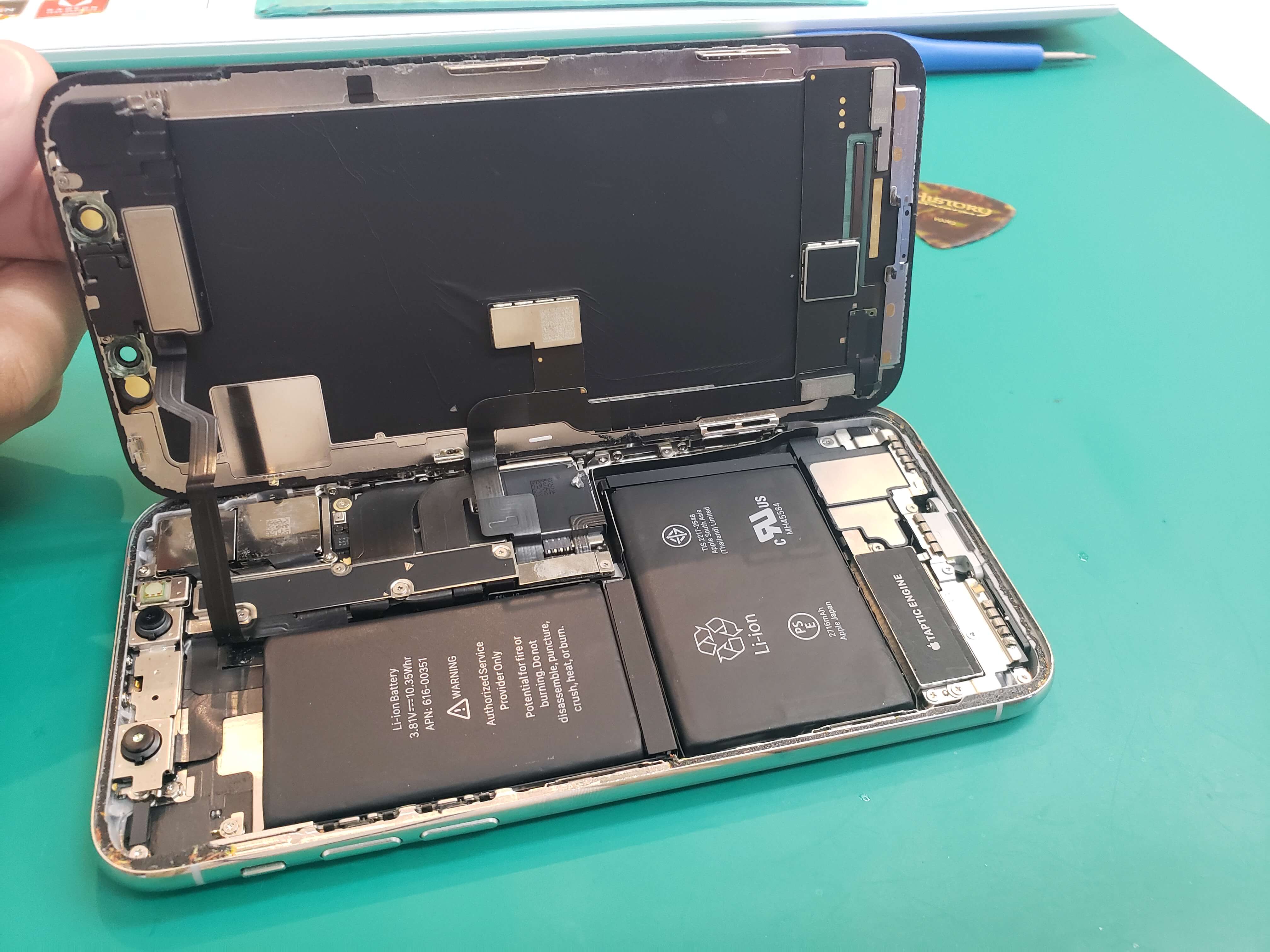 本日の修理実績～iPhoneX バッテリー交換～　smart365和泉店