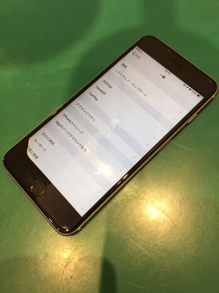 smart365西宮本店｜iPhone6s　Plus　 表示不良｜西宮、尼崎、宝塚、芦屋、神戸東灘区でiPhone修理をお考えなら、ぜひsmart365西宮本店へ