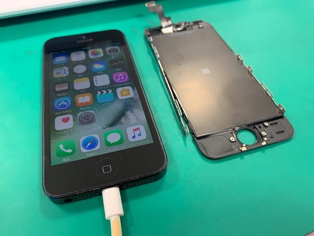 【実績】iPhone5！バッテリー膨張に伴う画面湾曲！