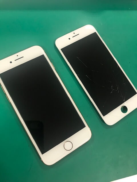 iPhone8☆画面修理☆smart365奈良香芝店