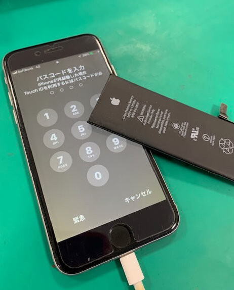 寒さに弱い！？iPhone6のバッテリー交換修理報告！