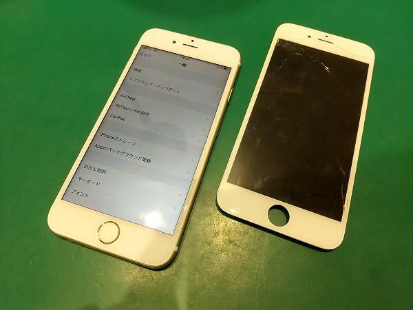 操作ができない！ iPhone6s 画面修理　iPhone修理・買取smart365西宮本店