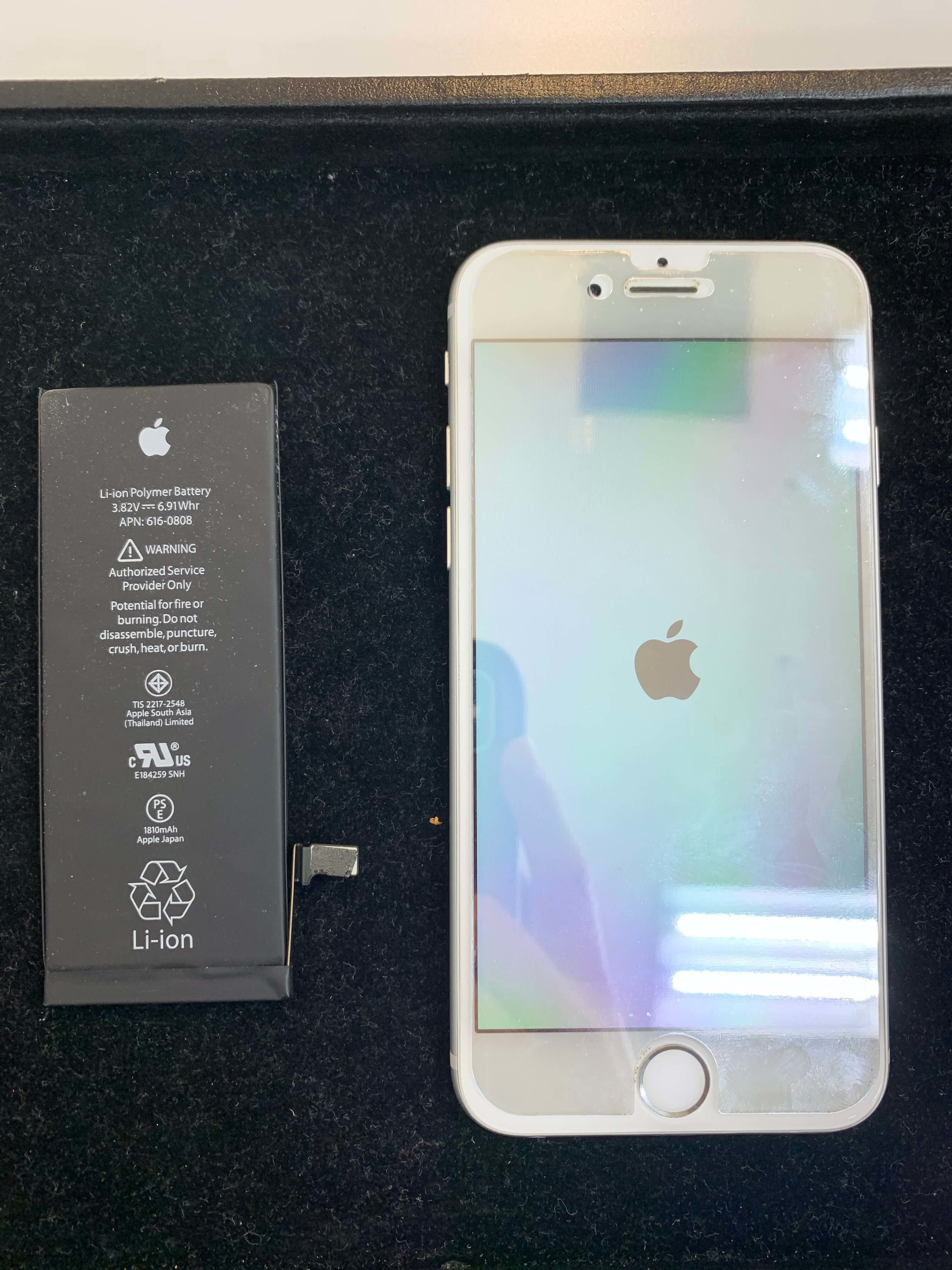 iPhone6sバッテリー交換実施～smart365和泉店～