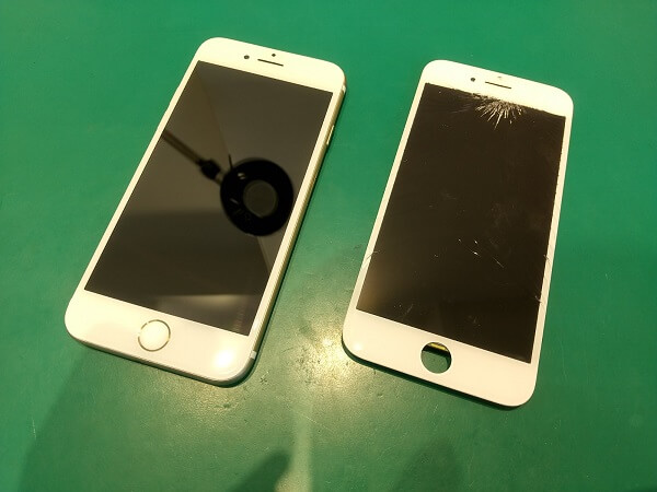 ガラスコーティングで強く美しく！ iPhone7 画面修理　iPhone修理・買取・ガラスコーティングsmart365西宮本店