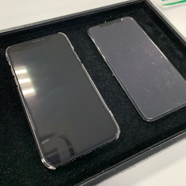 急にタッチが効かない！？iPhoneXのディスプレイ交換修理！