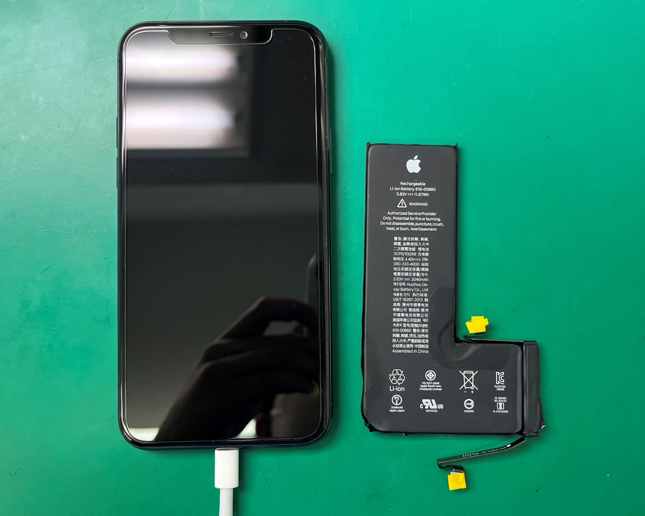 ～修理実績～　iPhone11Pro バッテリー交換　📍神戸市西区からお越しくださいました📍